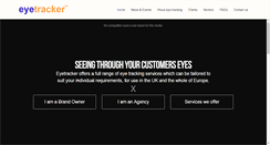 Desktop Screenshot of eyetracker.co.uk